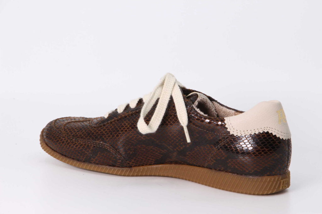 Sneaker snake brown Rückseite