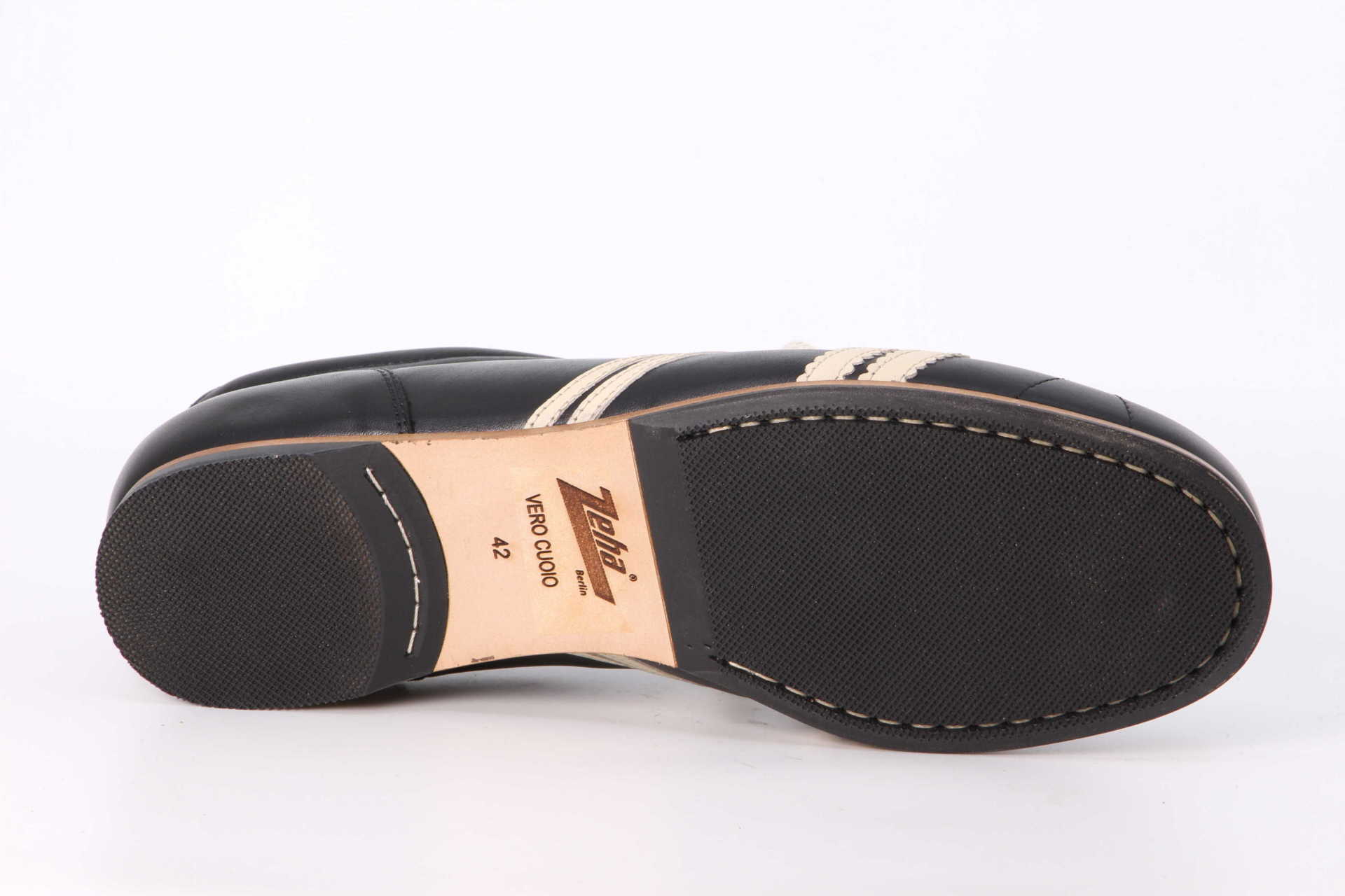 Finalist black / cream Sohle