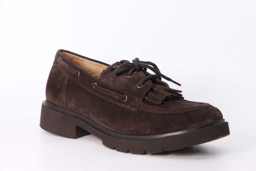 Bootsschuh mocca Vorderseite