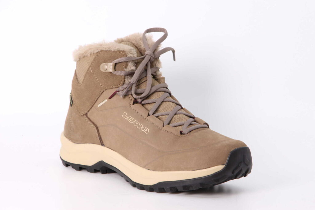 Kaloya Winter GTX MID desert / bordeaux Vorderseite