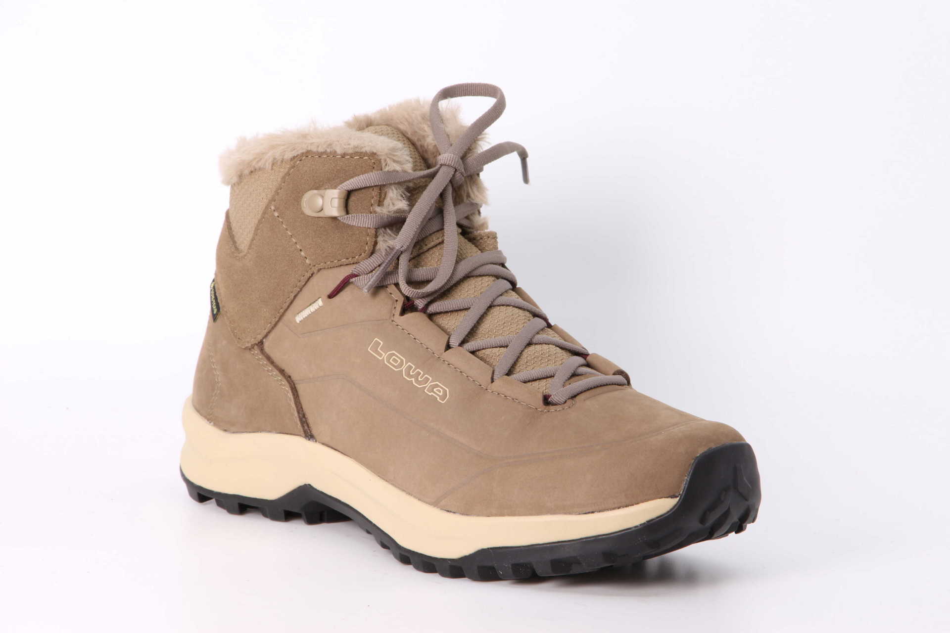 Kaloya Winter GTX MID desert / bordeaux Vorderseite
