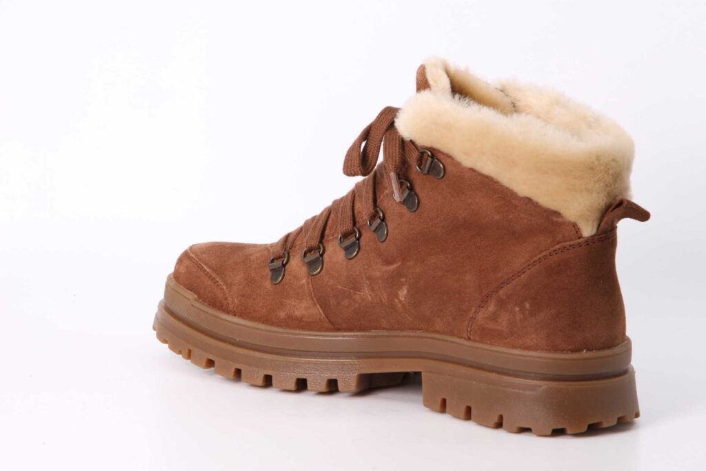 Winterstiefel caramel Rückseite