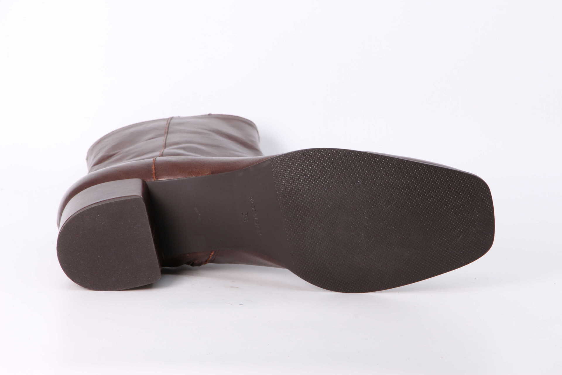Stiefelette castana Sohle